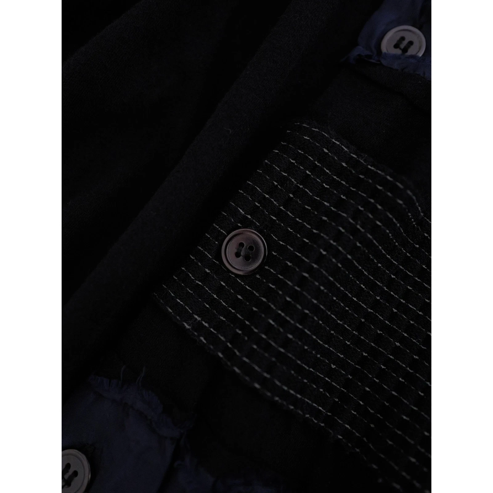 YOHJI YAMAMOTO Cardigan Noir vintage, passéist — photo 7