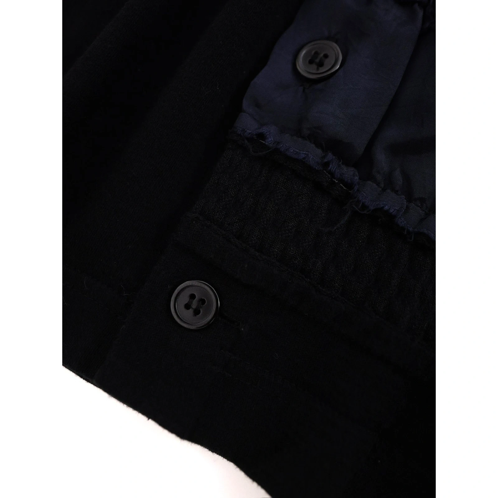 YOHJI YAMAMOTO Cardigan Noir vintage, passéist — photo 8