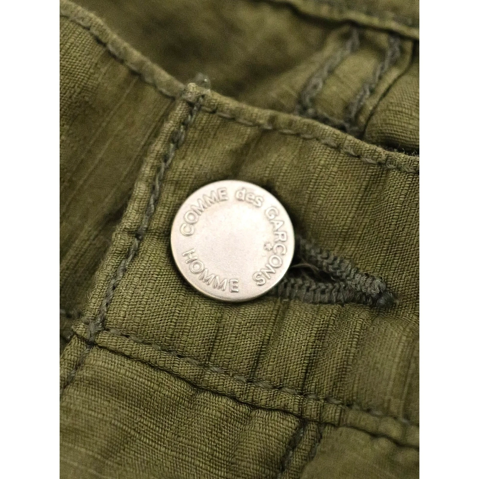 COMME DES GARÇONS Pantalon Kaki vintage, passéist — photo 7