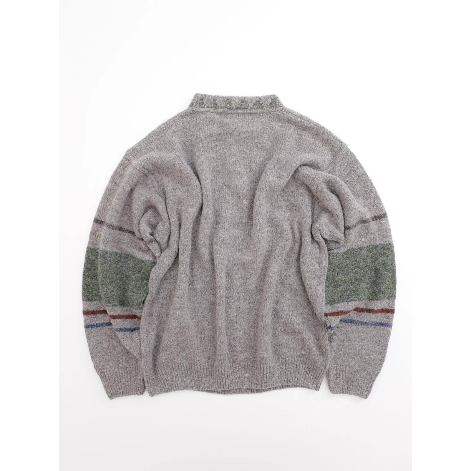 JUNKO KOSHINO Pull en laine Multicolore vintage, passéist — photo 14