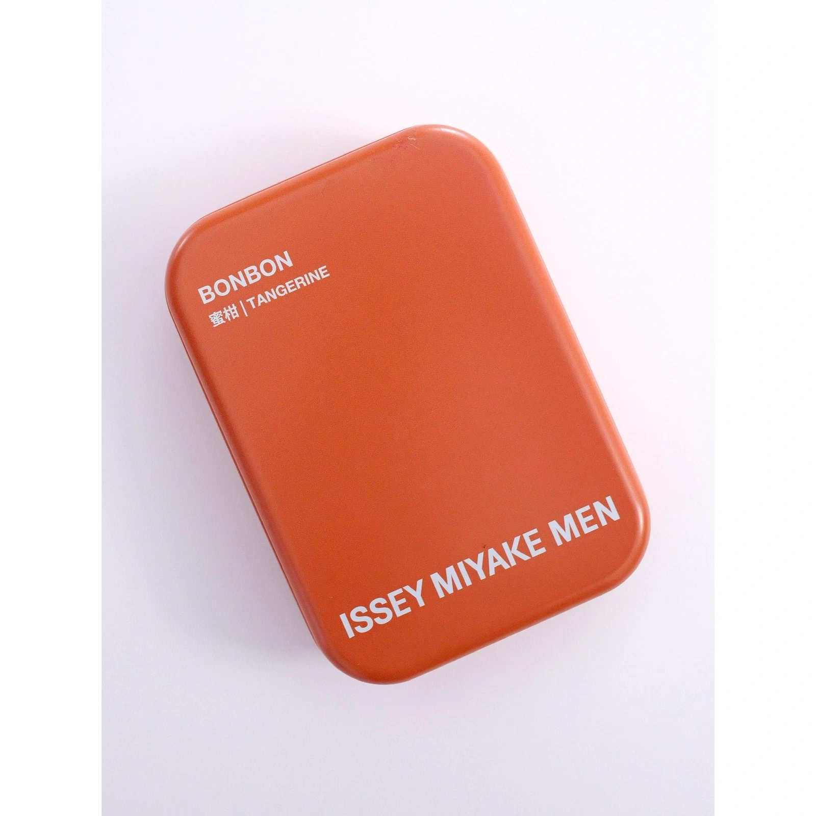 ISSEY MIYAKE Petite maroquinerie en cuir Orange vintage, passéist — photo 2