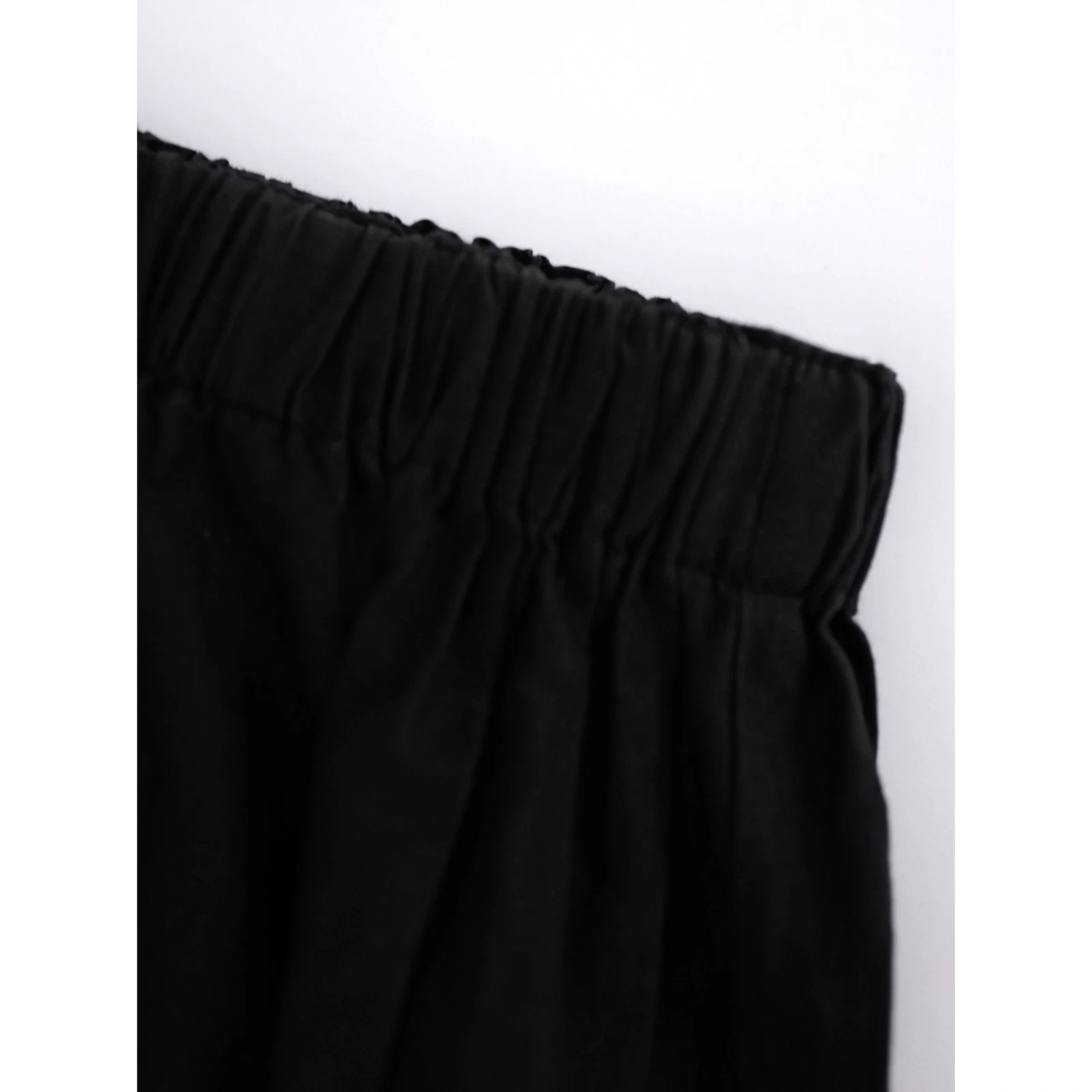 COMME DES GARÇONS Jupe mi-longue Noir vintage, passéist — photo 4