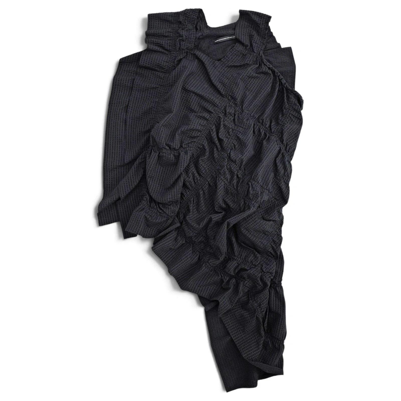 YOHJI YAMAMOTO Blouse Noir vintage, passéist — photo 1