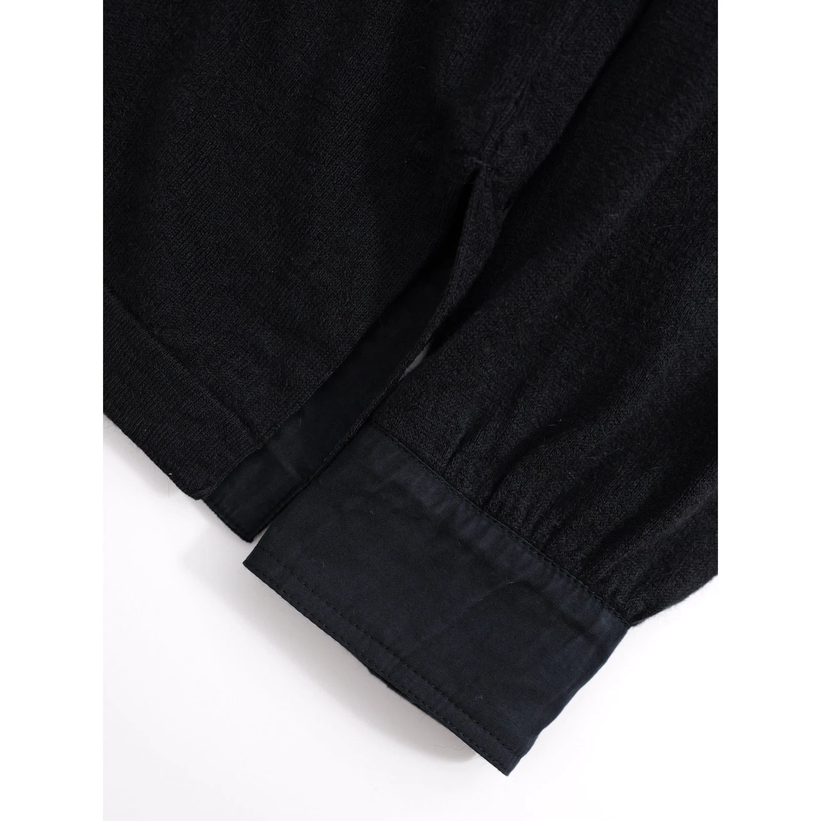 YOHJI YAMAMOTO Pull Anthracite vintage, passéist — photo 3