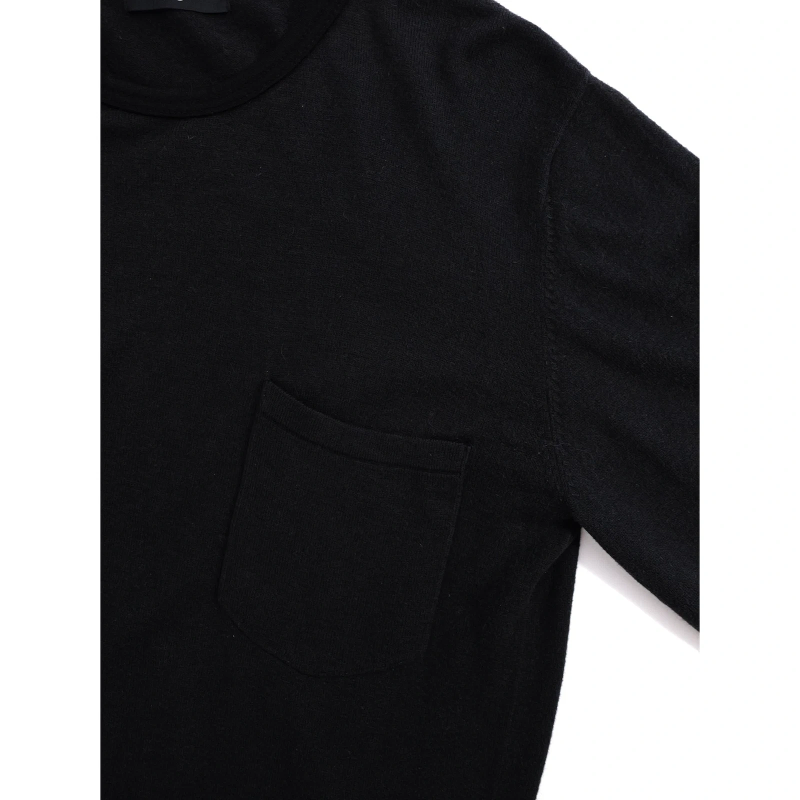 YOHJI YAMAMOTO Pull Anthracite vintage, passéist — photo 4