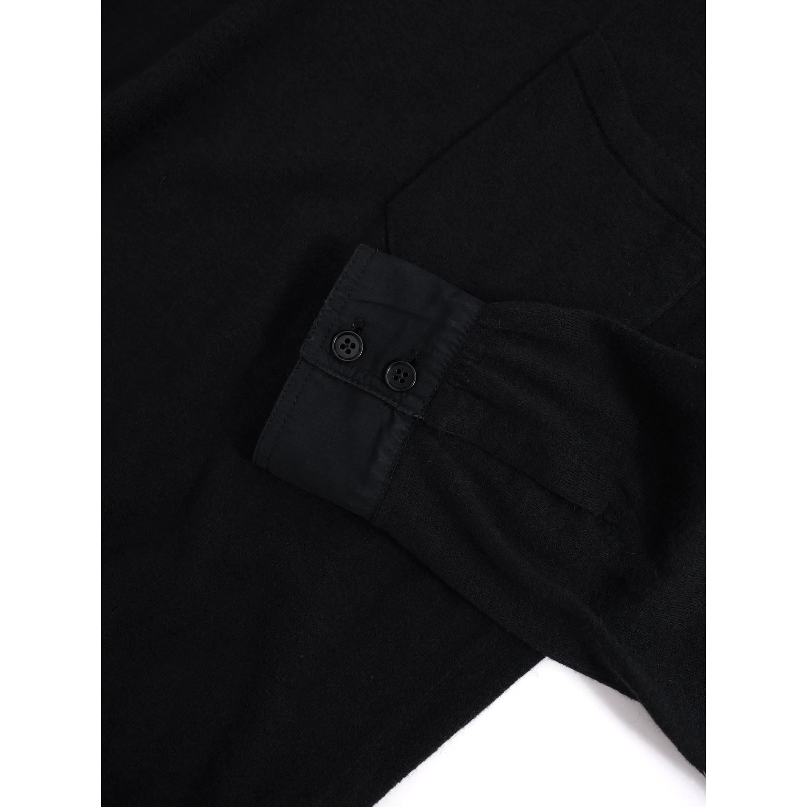 YOHJI YAMAMOTO Pull Anthracite vintage, passéist — photo 6