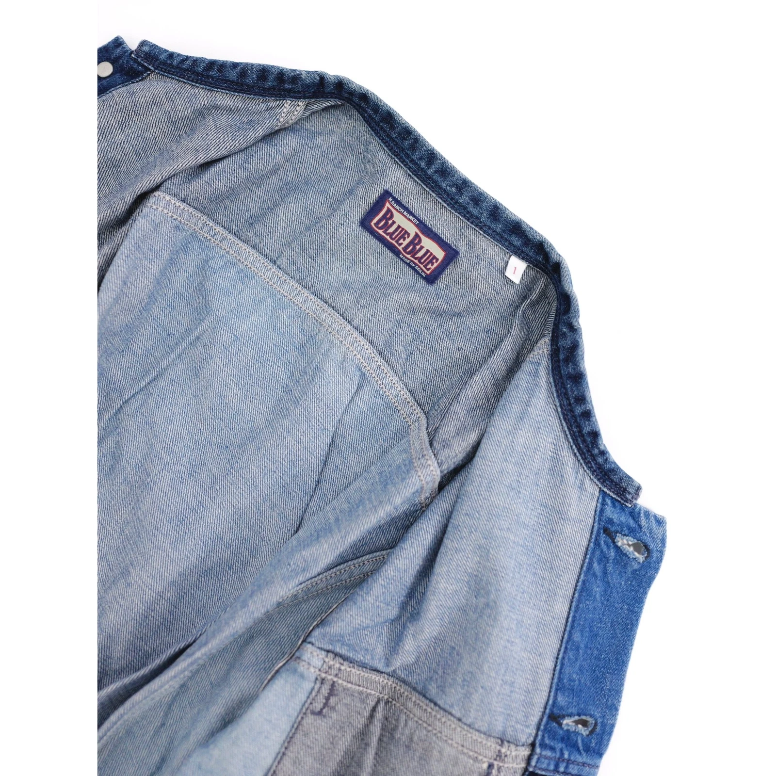BLUE BLUE JAPAN Veste Marine vintage, passéist — photo 12