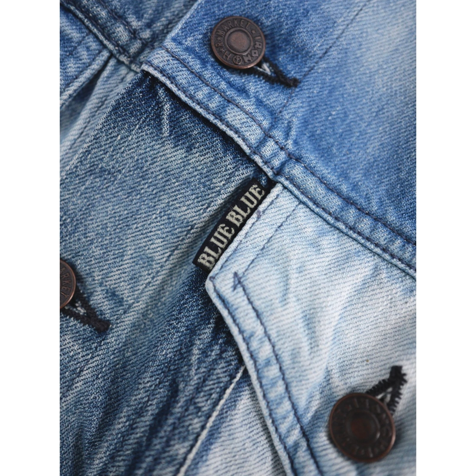 BLUE BLUE JAPAN Veste Marine vintage, passéist — photo 5