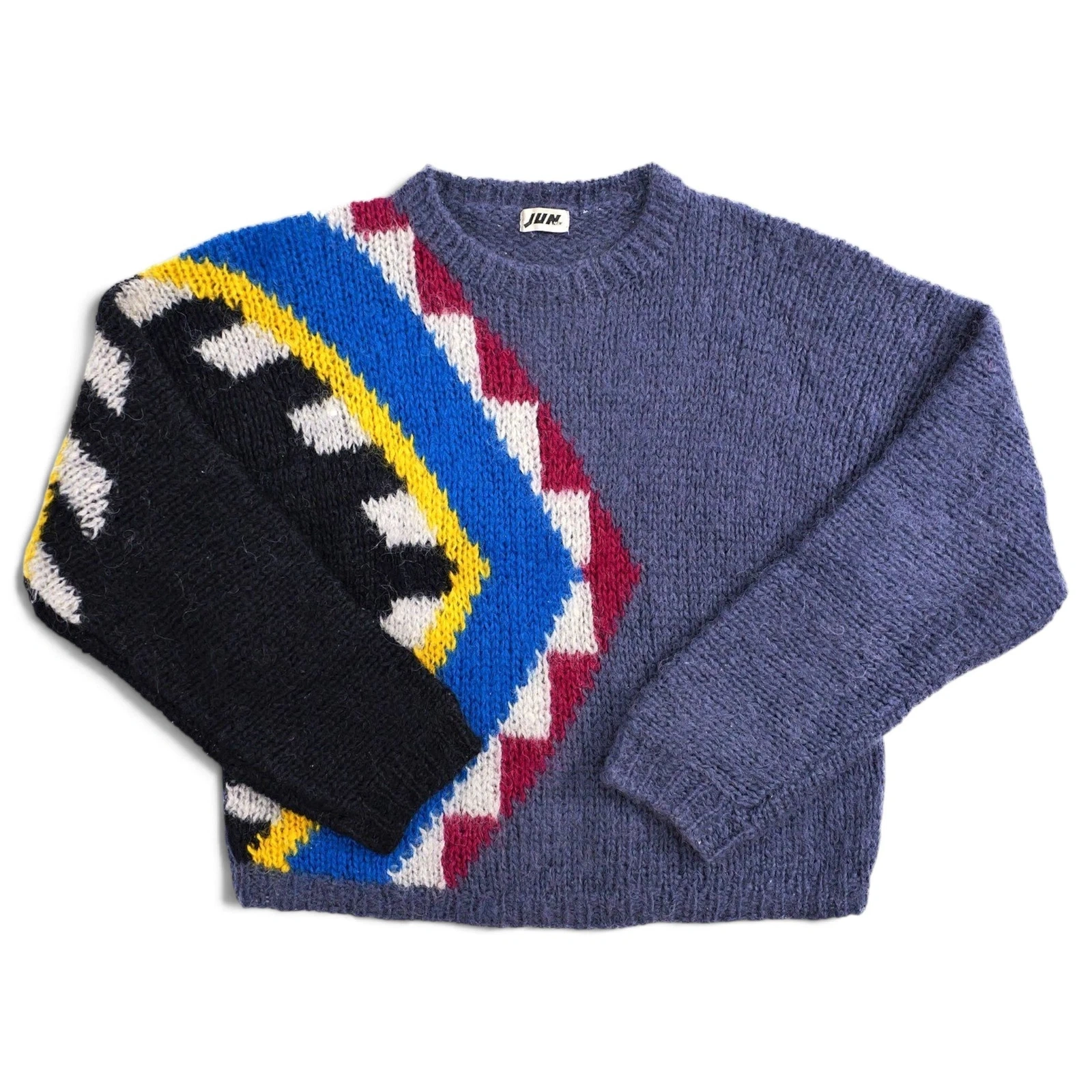 JUN Wool pull Gris vintage, passéist — photo 1