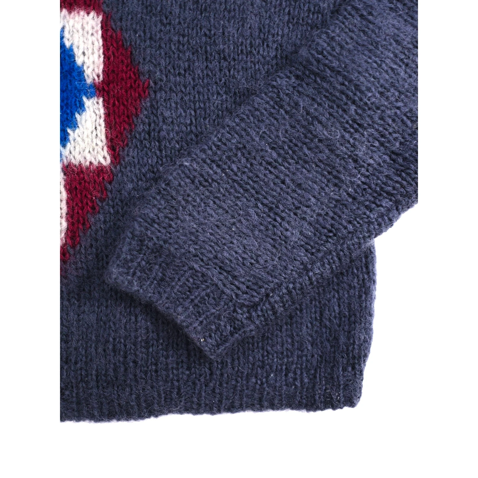 JUN Wool pull Gris vintage, passéist — photo 4