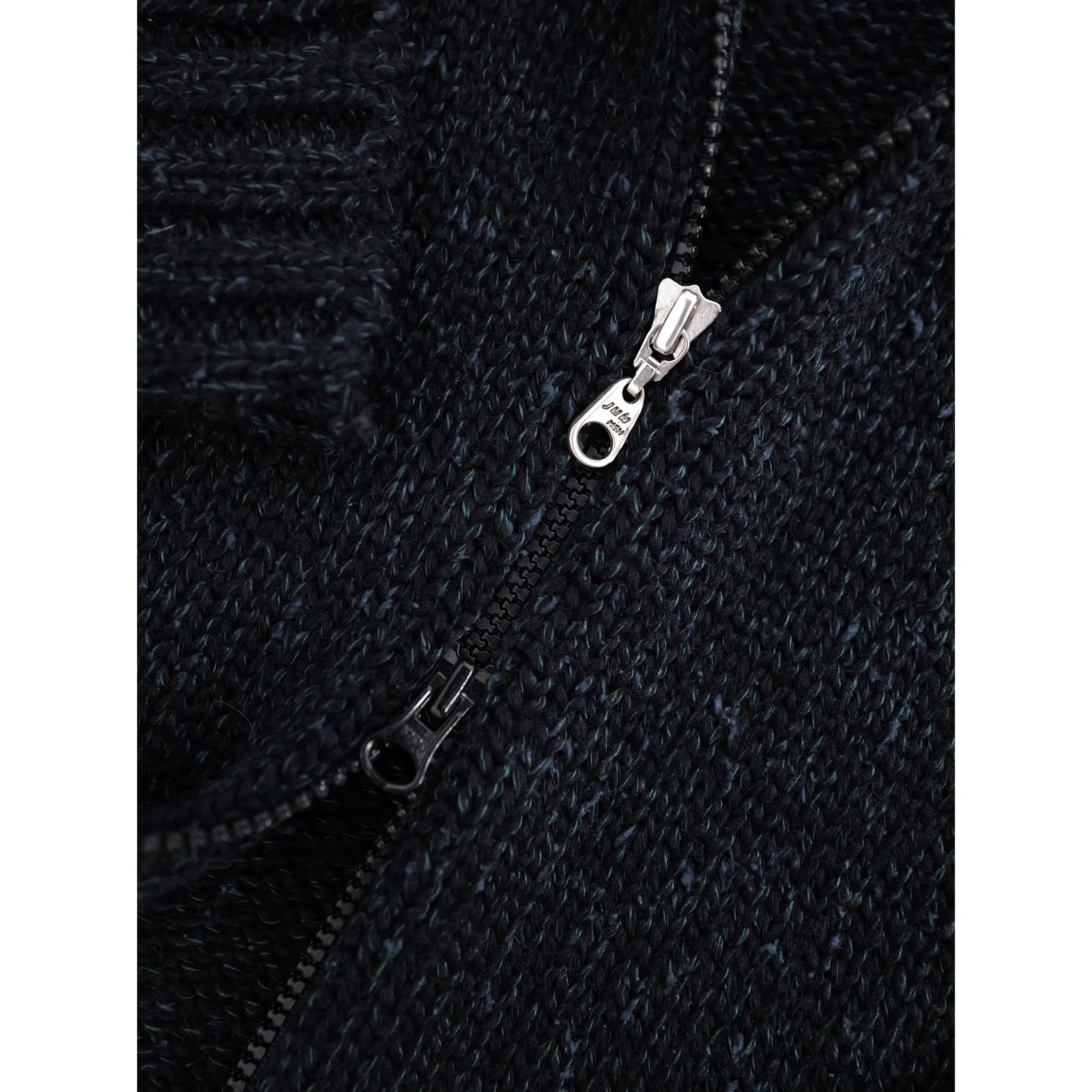 JUN Veste en laine Gris vintage, passéist — photo 4