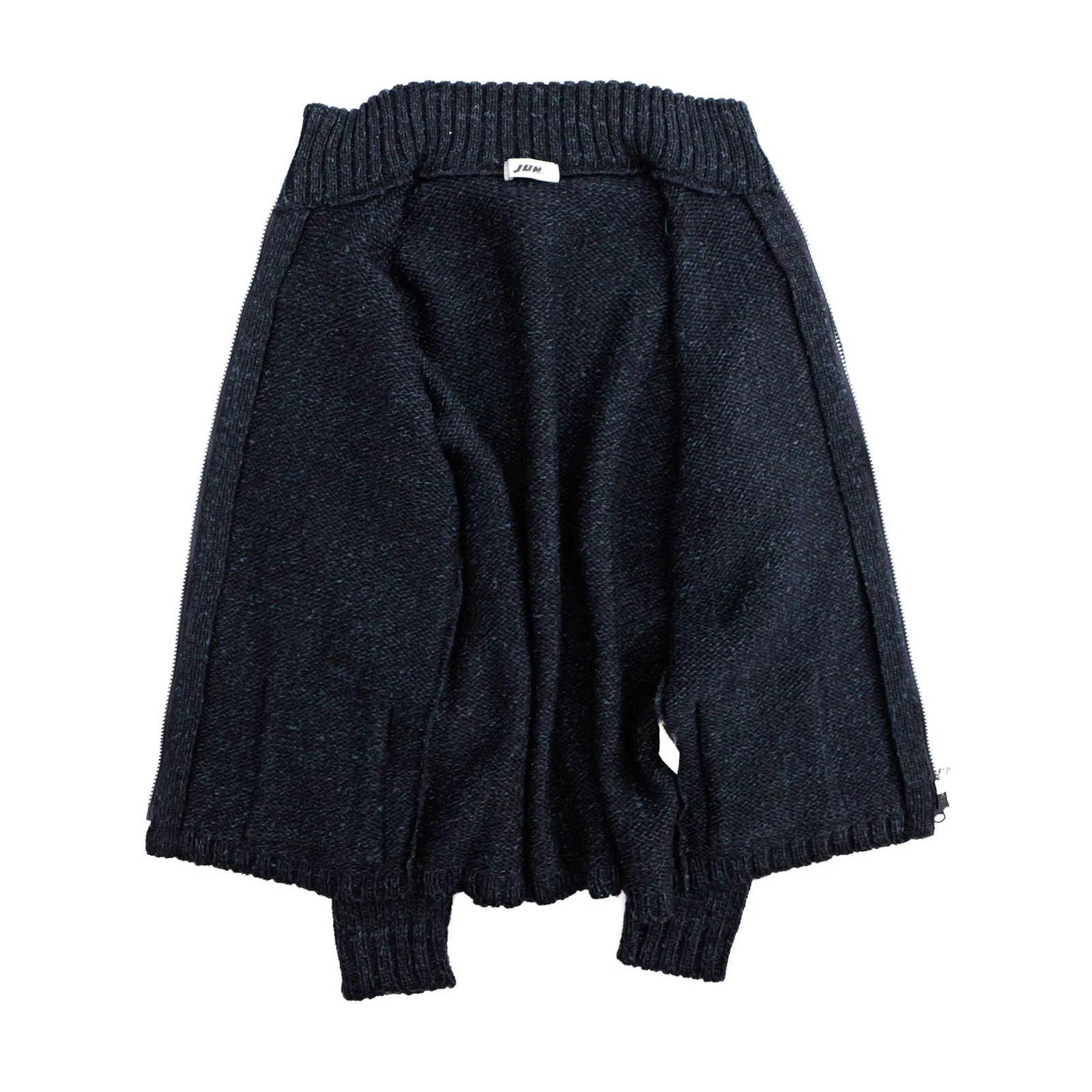 JUN Veste en laine Gris vintage, passéist — photo 9