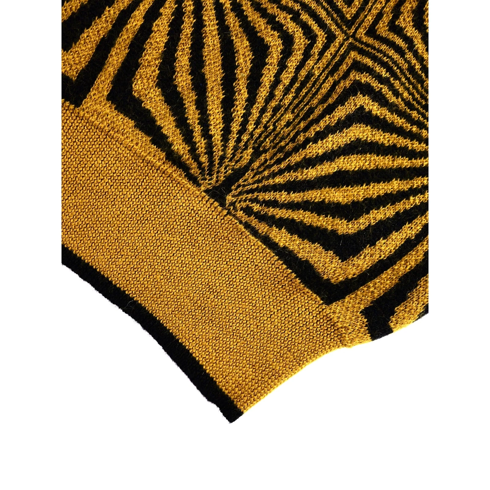 JUNKO KOSHINO Wool pull Jaune vintage, passéist — photo 9