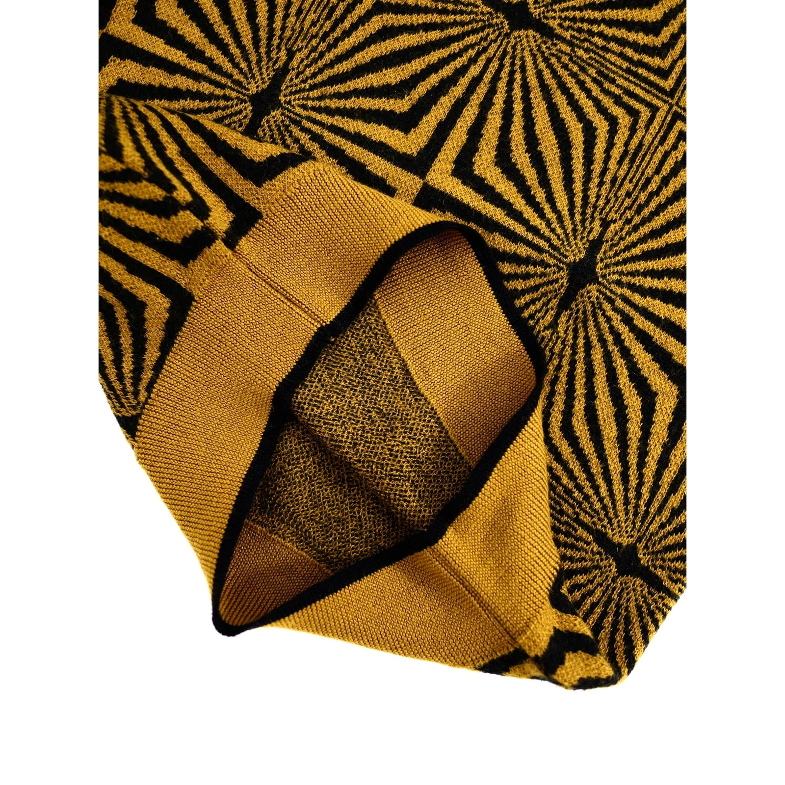 JUNKO KOSHINO Wool pull Jaune vintage, passéist — photo 10