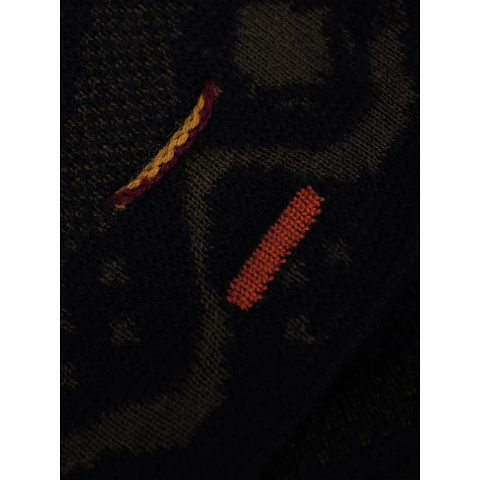 JUNKO KOSHINO Wool pull Marron vintage, passéist — photo 12