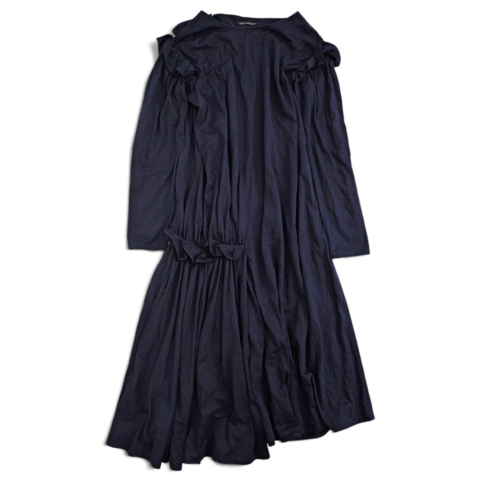 YOHJI YAMAMOTO Robe longue Marine vintage, passéist — photo 1