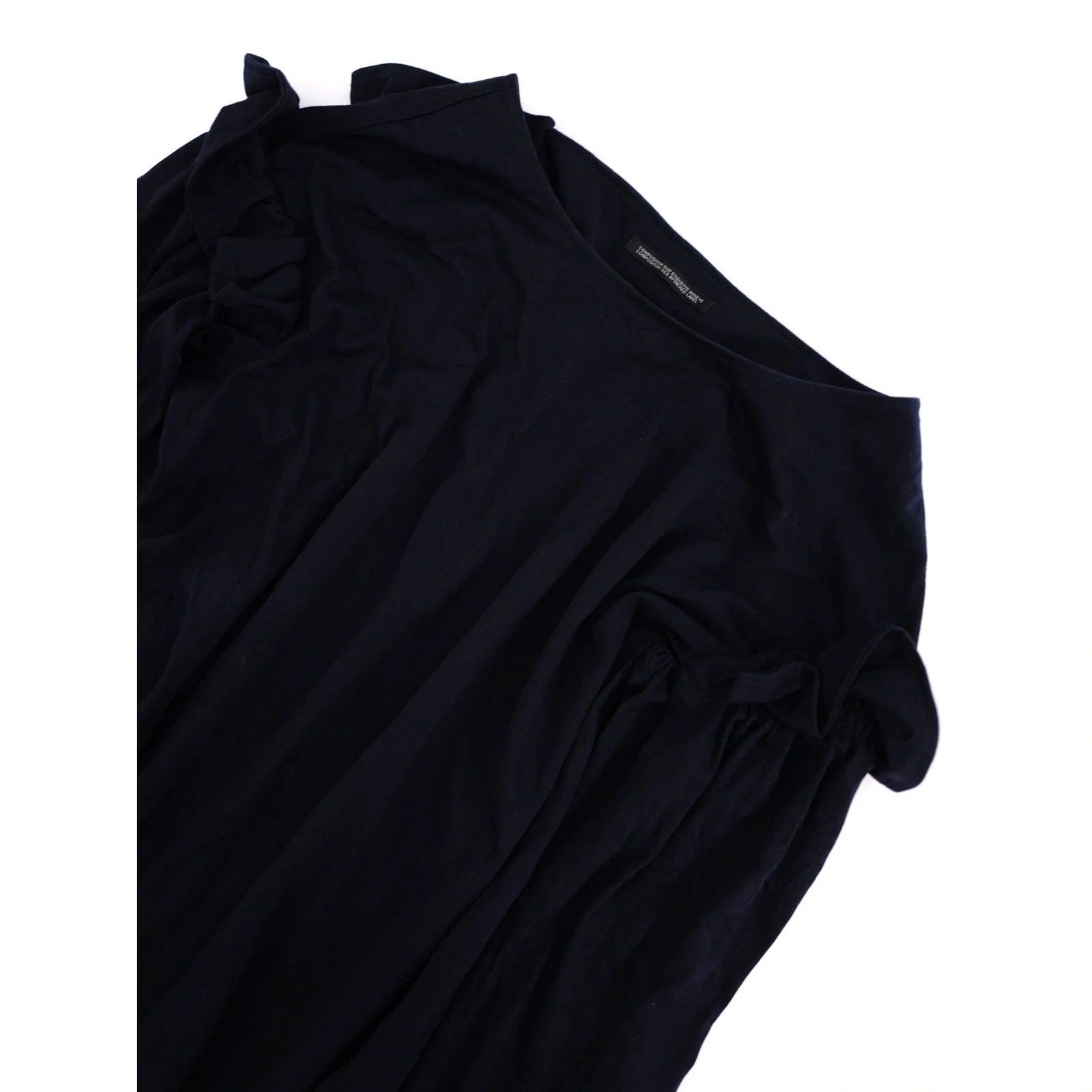 YOHJI YAMAMOTO Robe longue Marine vintage, passéist — photo 2