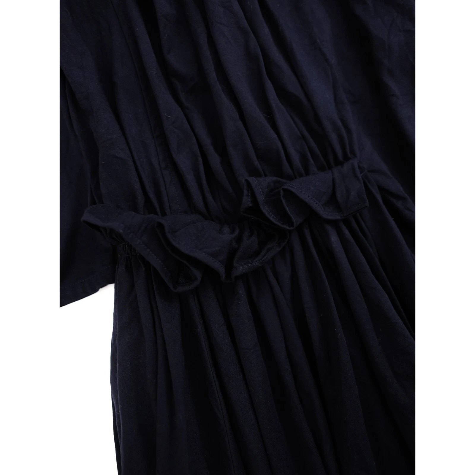 YOHJI YAMAMOTO Robe longue Marine vintage, passéist — photo 8