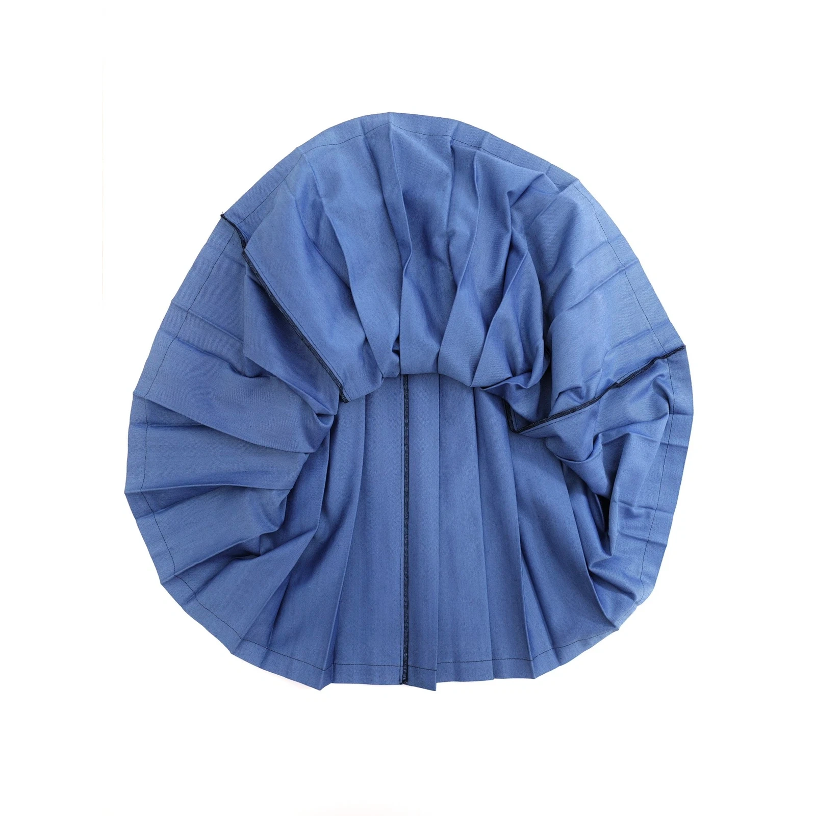 COMME DES GARÇONS Jupe mi-longue Marine vintage, passéist — photo 14