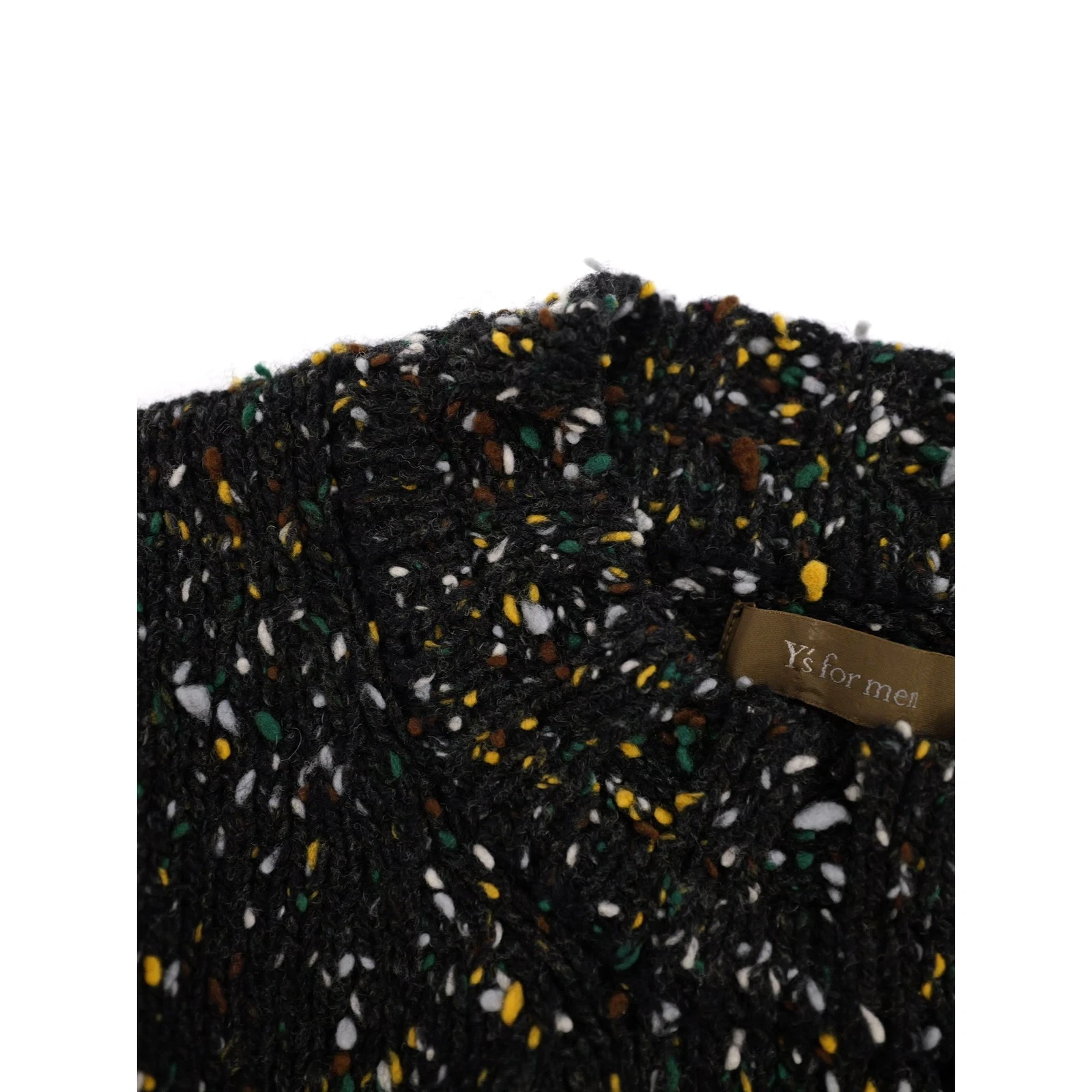 YOHJI YAMAMOTO Wool pull Multicolore vintage, passéist — photo 6