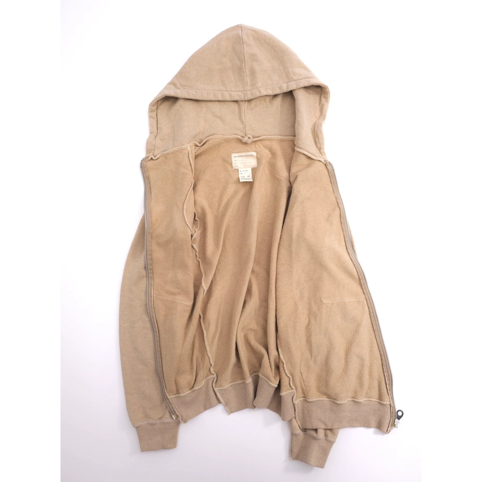 MIHARA YASUHIRO Sweat Beige vintage, passéist — photo 12