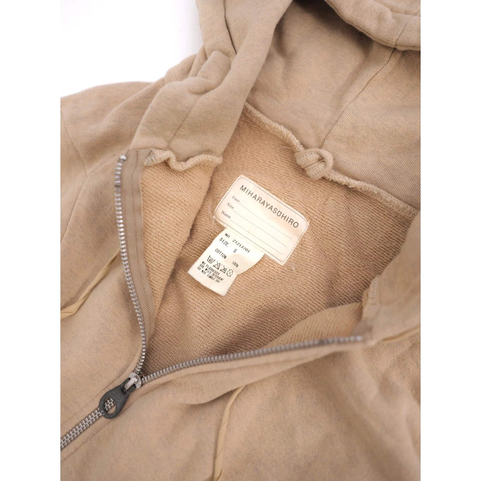 MIHARA YASUHIRO Sweat Beige vintage, passéist — photo 10