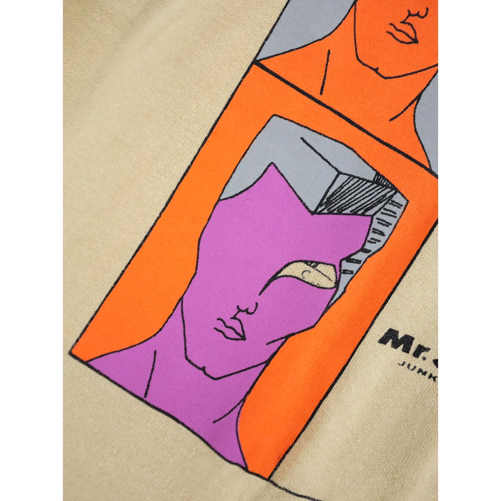 JUNKO KOSHINO Tee shirt Camel vintage, passéist — photo 8