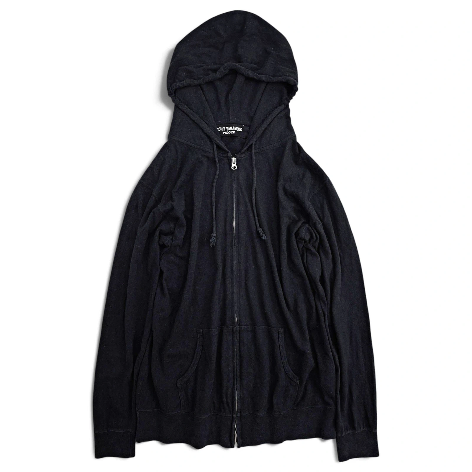 YOHJI YAMAMOTO Sweat Noir vintage, passéist — photo 1