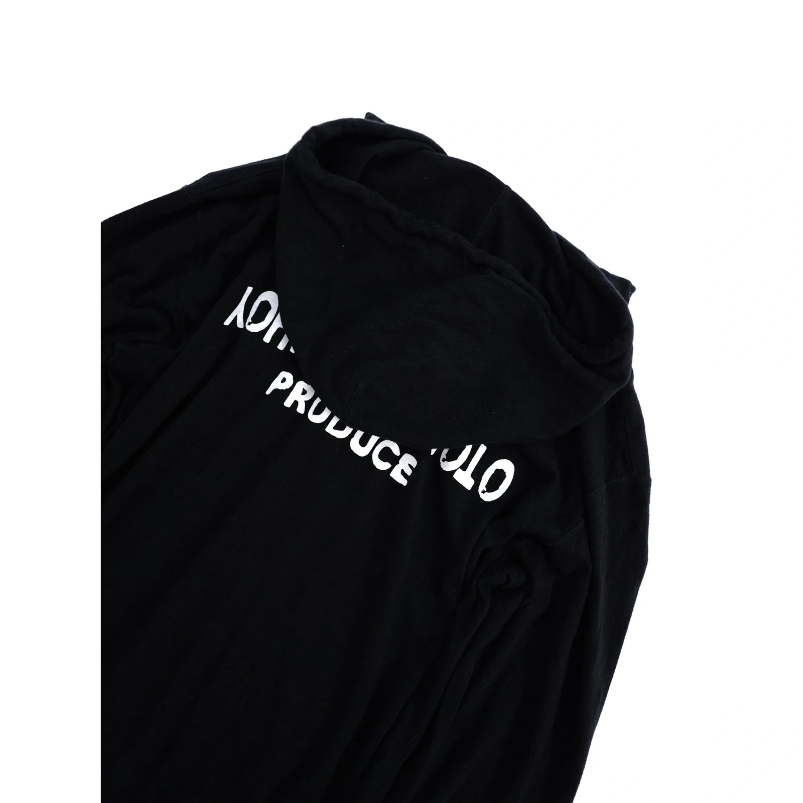 YOHJI YAMAMOTO Sweat Noir vintage, passéist — photo 14