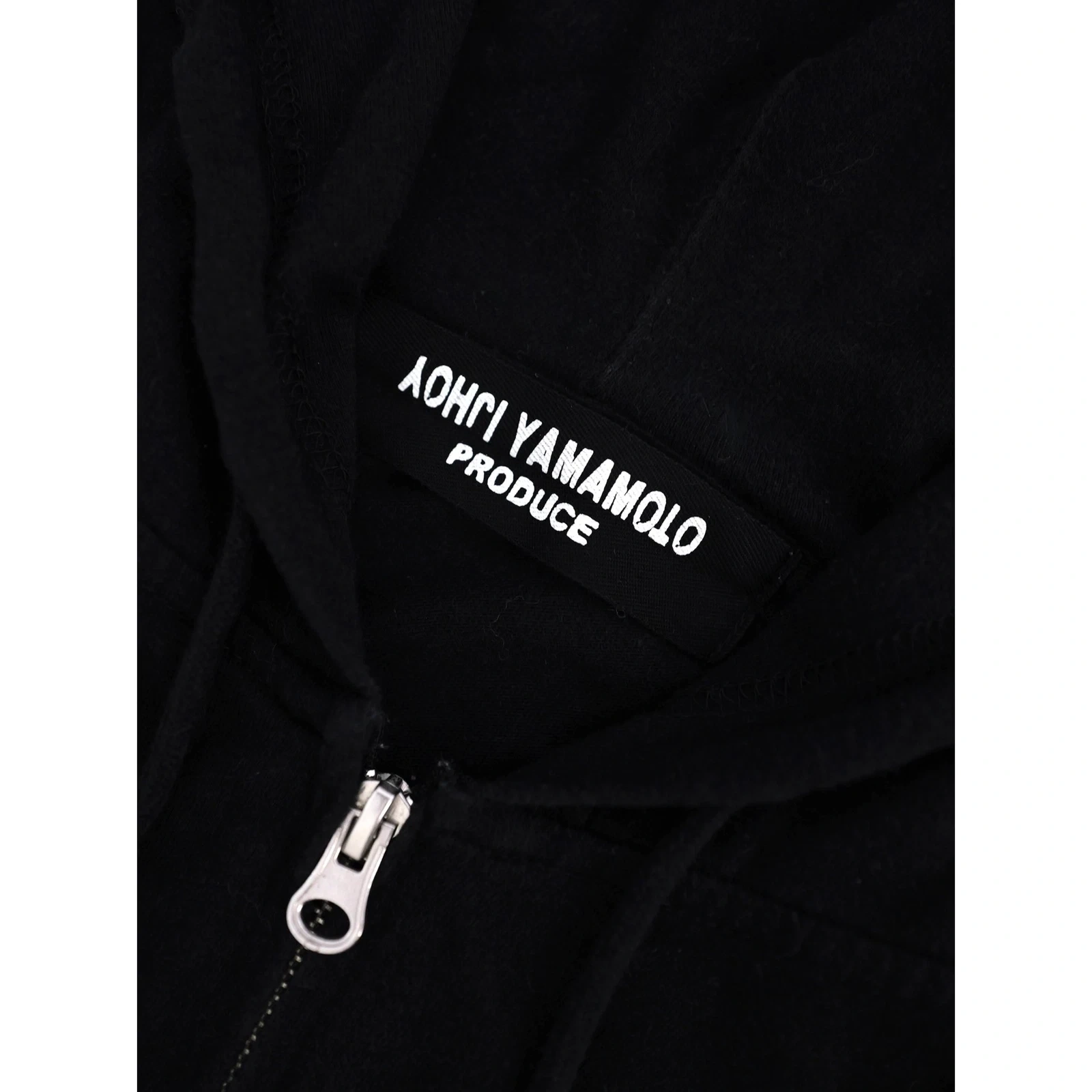 YOHJI YAMAMOTO Sweat Noir vintage, passéist — photo 5