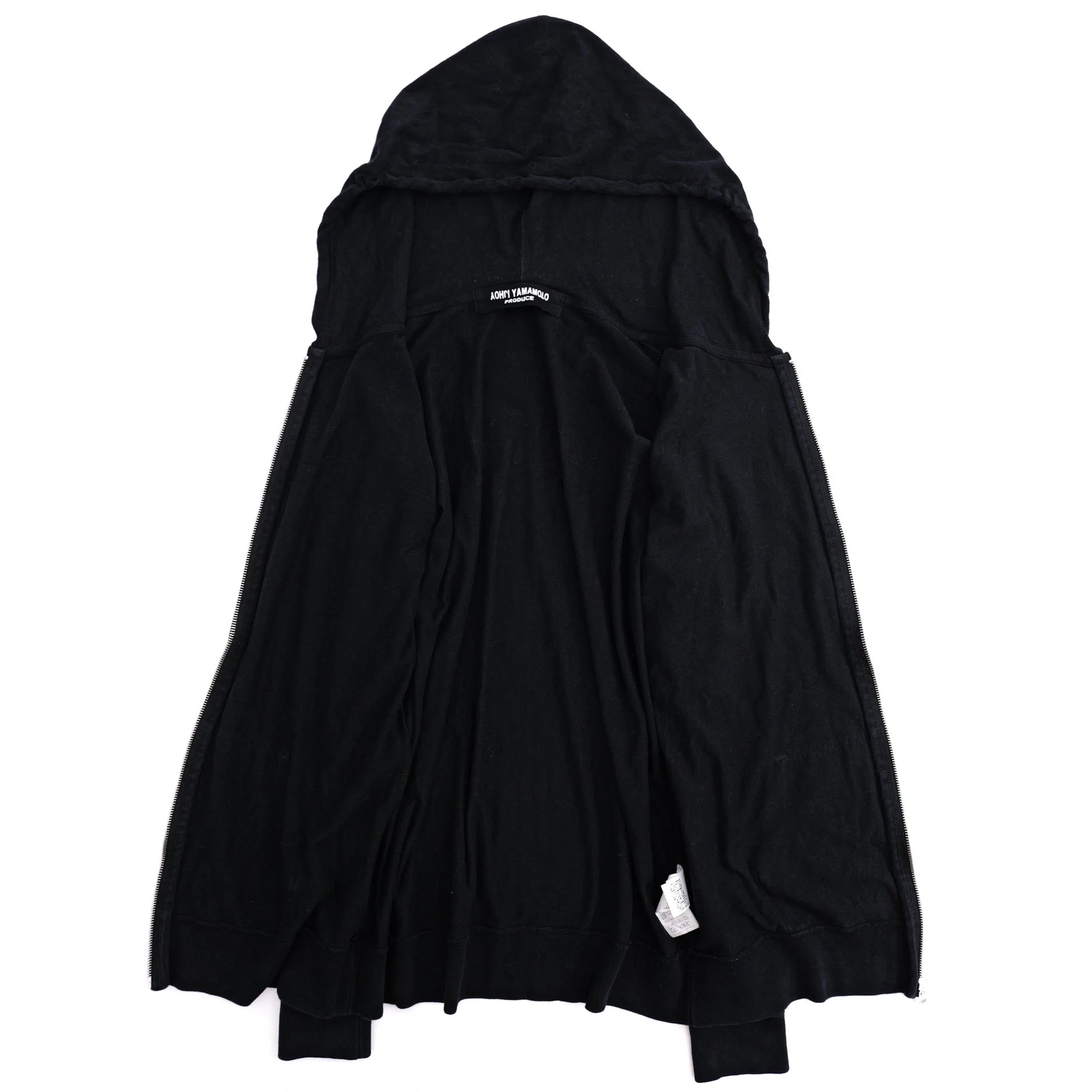 YOHJI YAMAMOTO Sweat Noir vintage, passéist — photo 10