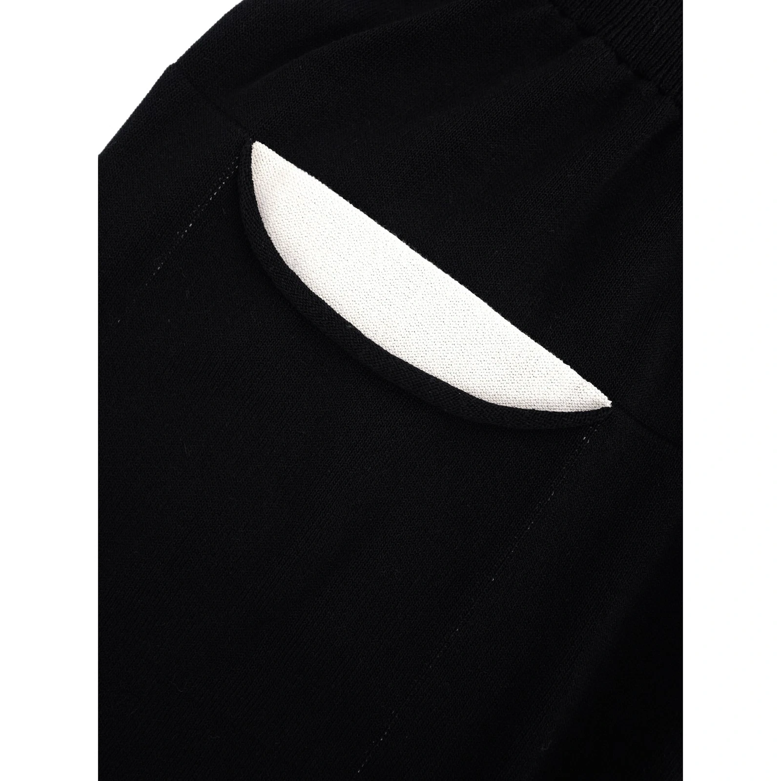 ISSEY MIYAKE Jupe mi-longue Noir vintage, passéist — photo 3