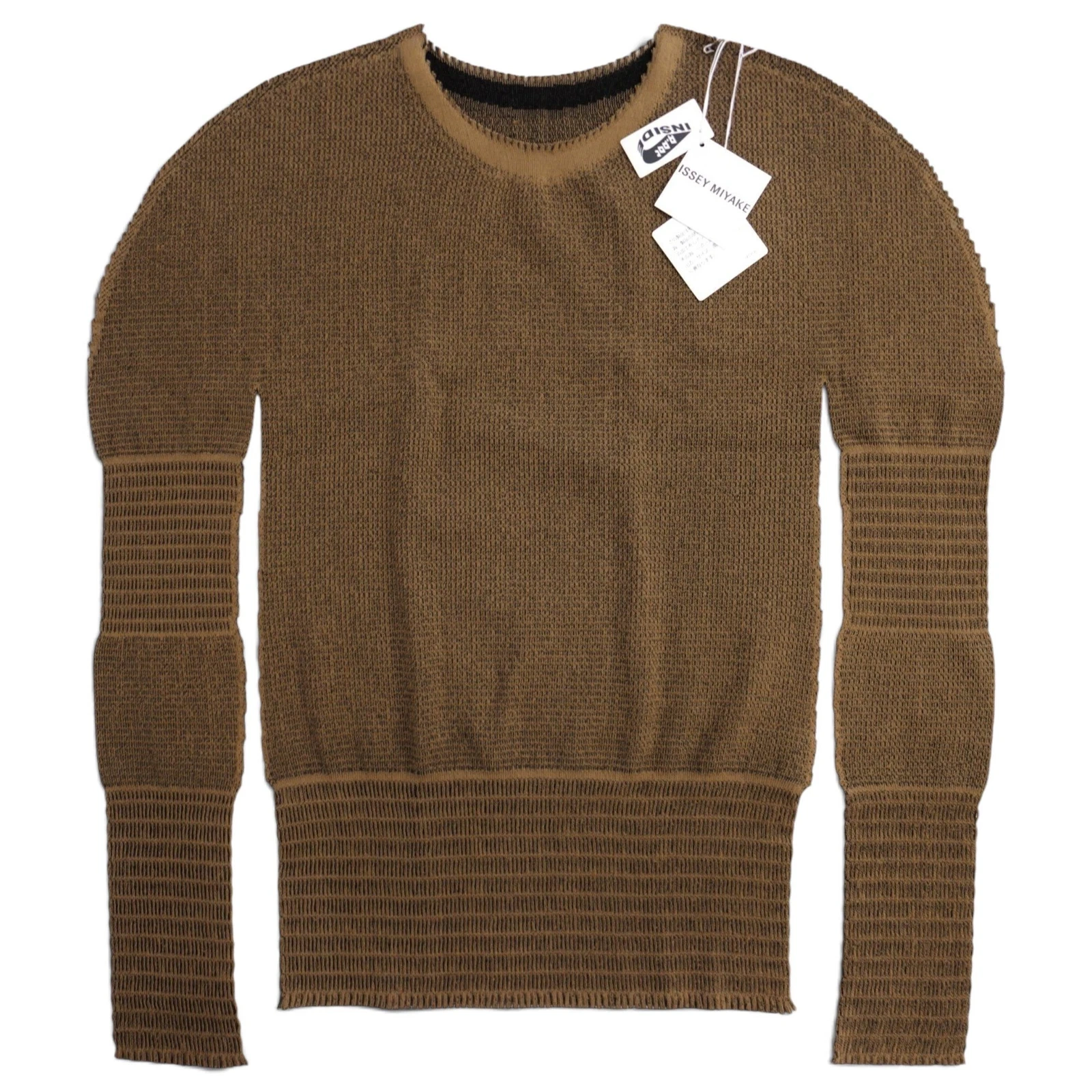 ISSEY MIYAKE Blouse Marron vintage, passéist — photo 1