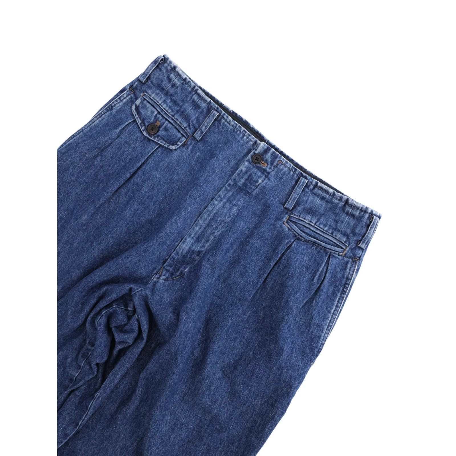 YOHJI YAMAMOTO Jean Bleu vintage, passéist — photo 3