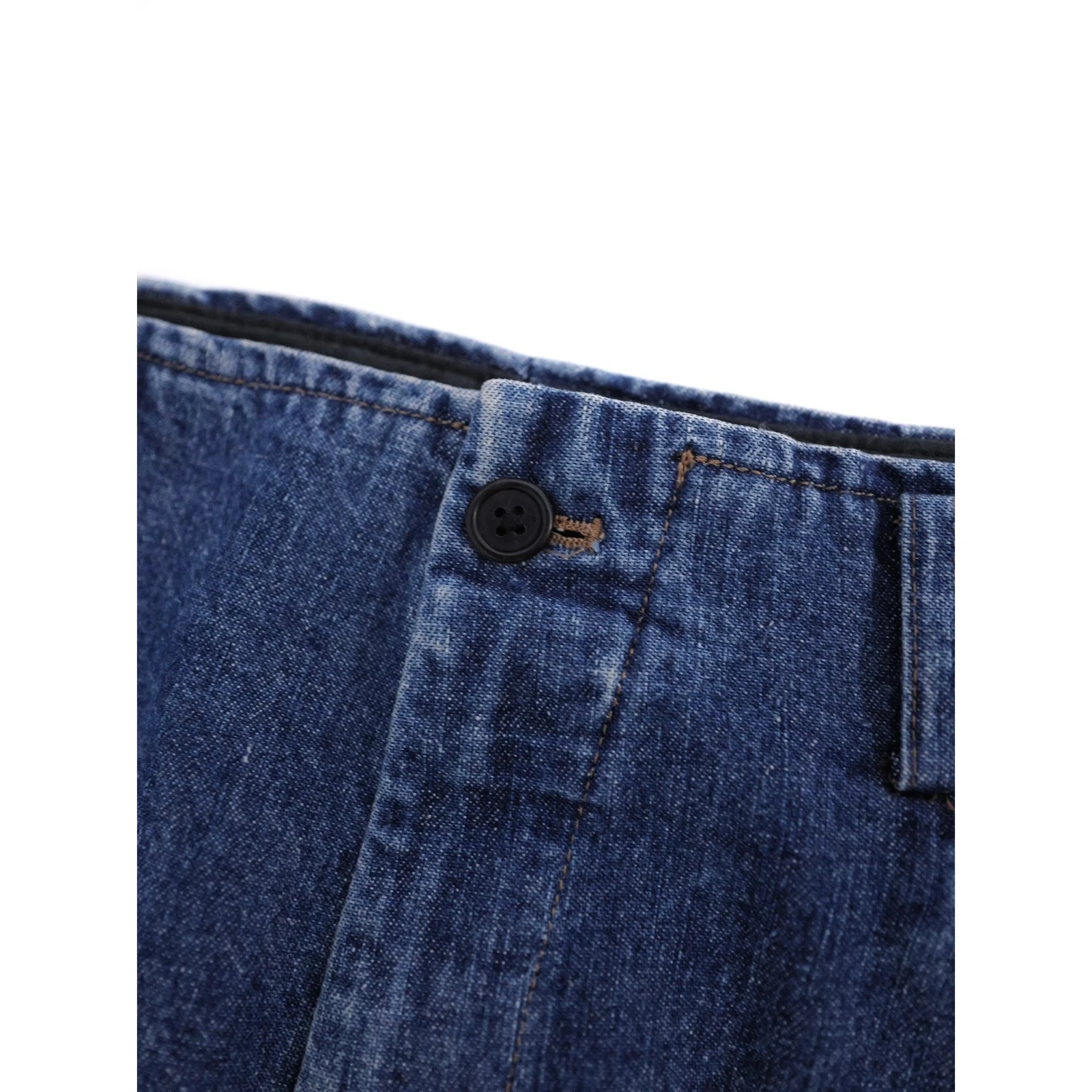 YOHJI YAMAMOTO Jean Bleu vintage, passéist — photo 7