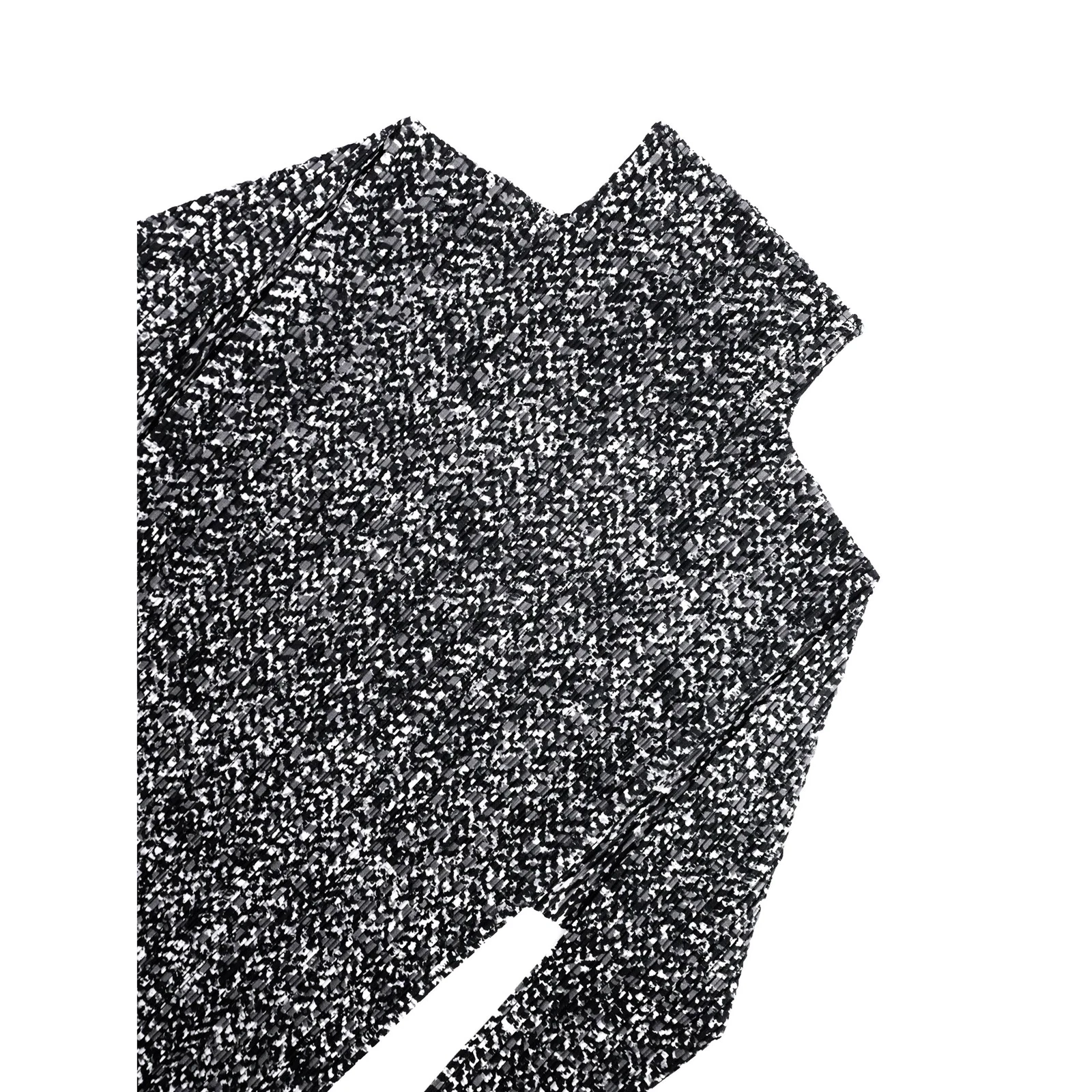 ISSEY MIYAKE Blouse Gris vintage, passéist — photo 2