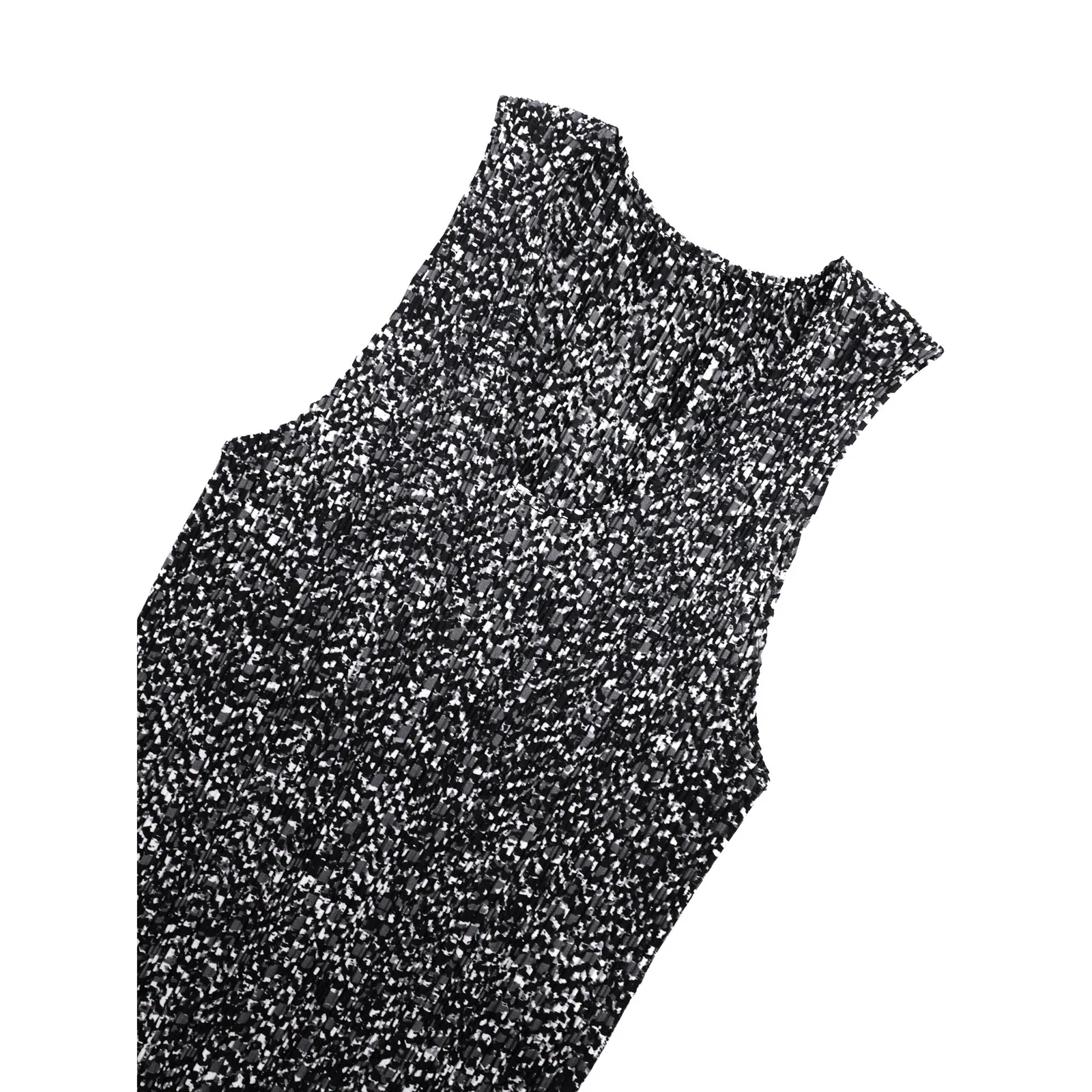ISSEY MIYAKE Blouse Gris vintage, passéist — photo 2