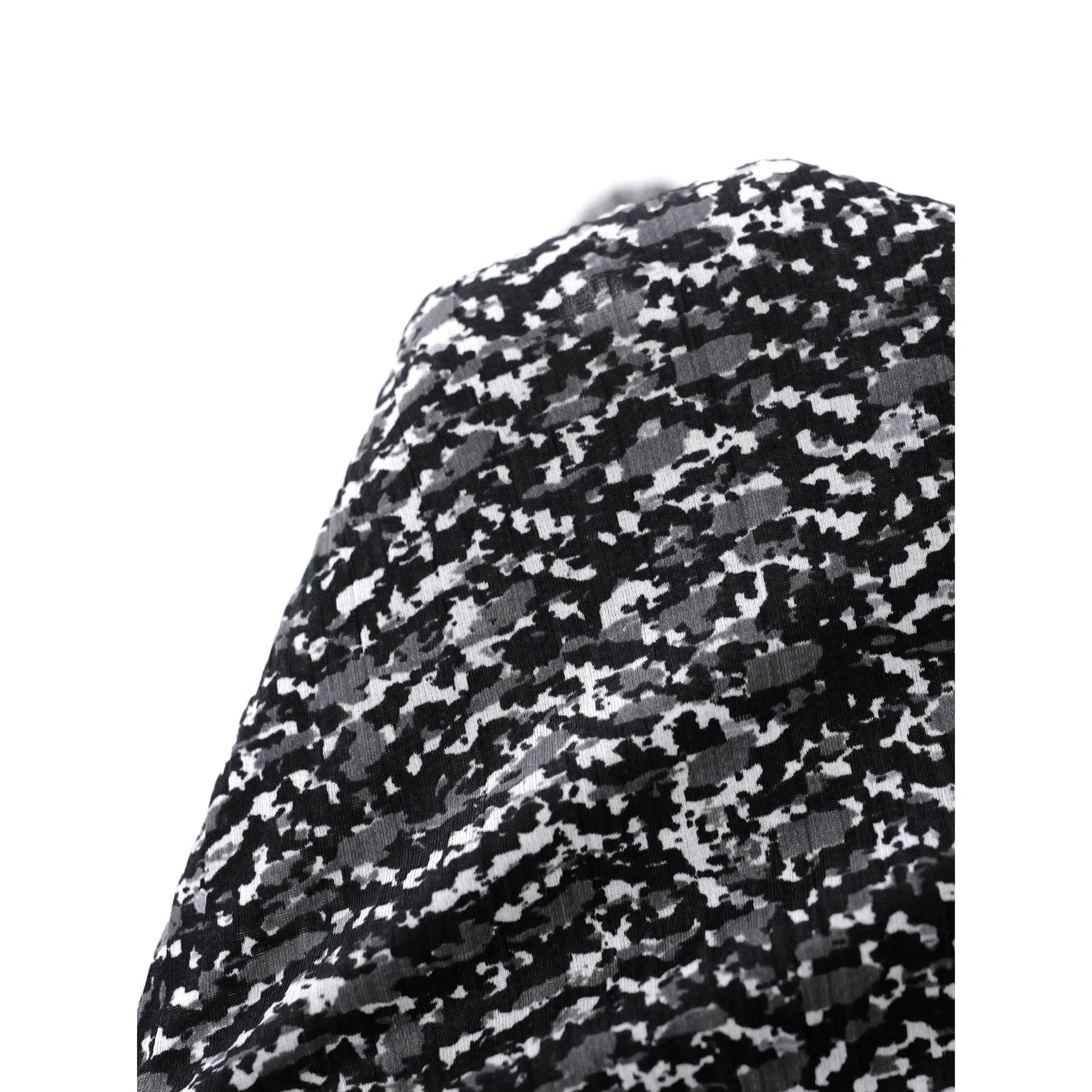 ISSEY MIYAKE Blouse Gris vintage, passéist — photo 4