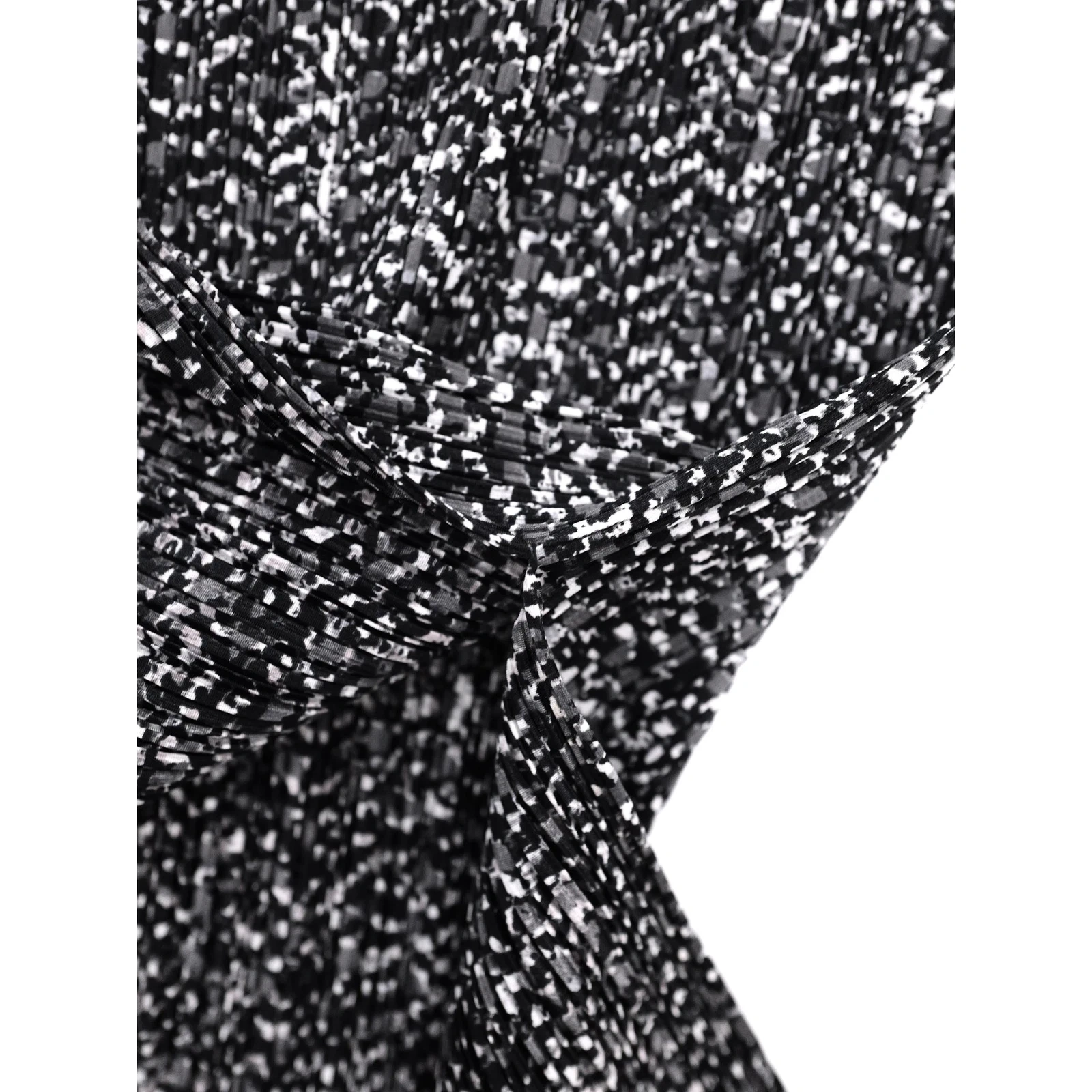 ISSEY MIYAKE Blouse Gris vintage, passéist — photo 6