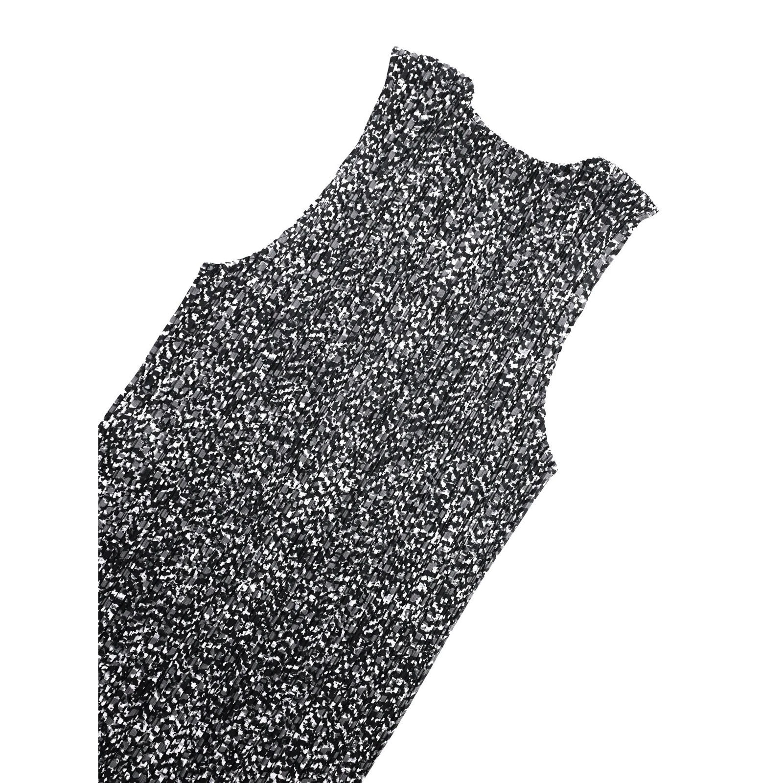 ISSEY MIYAKE Blouse Gris vintage, passéist — photo 10