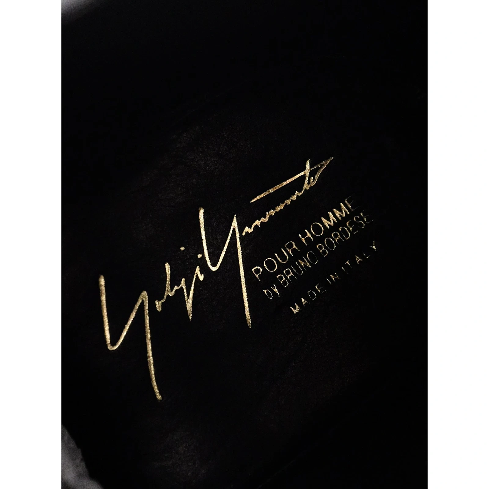 YOHJI YAMAMOTO Leather boots Noir vintage, passéist — photo 11