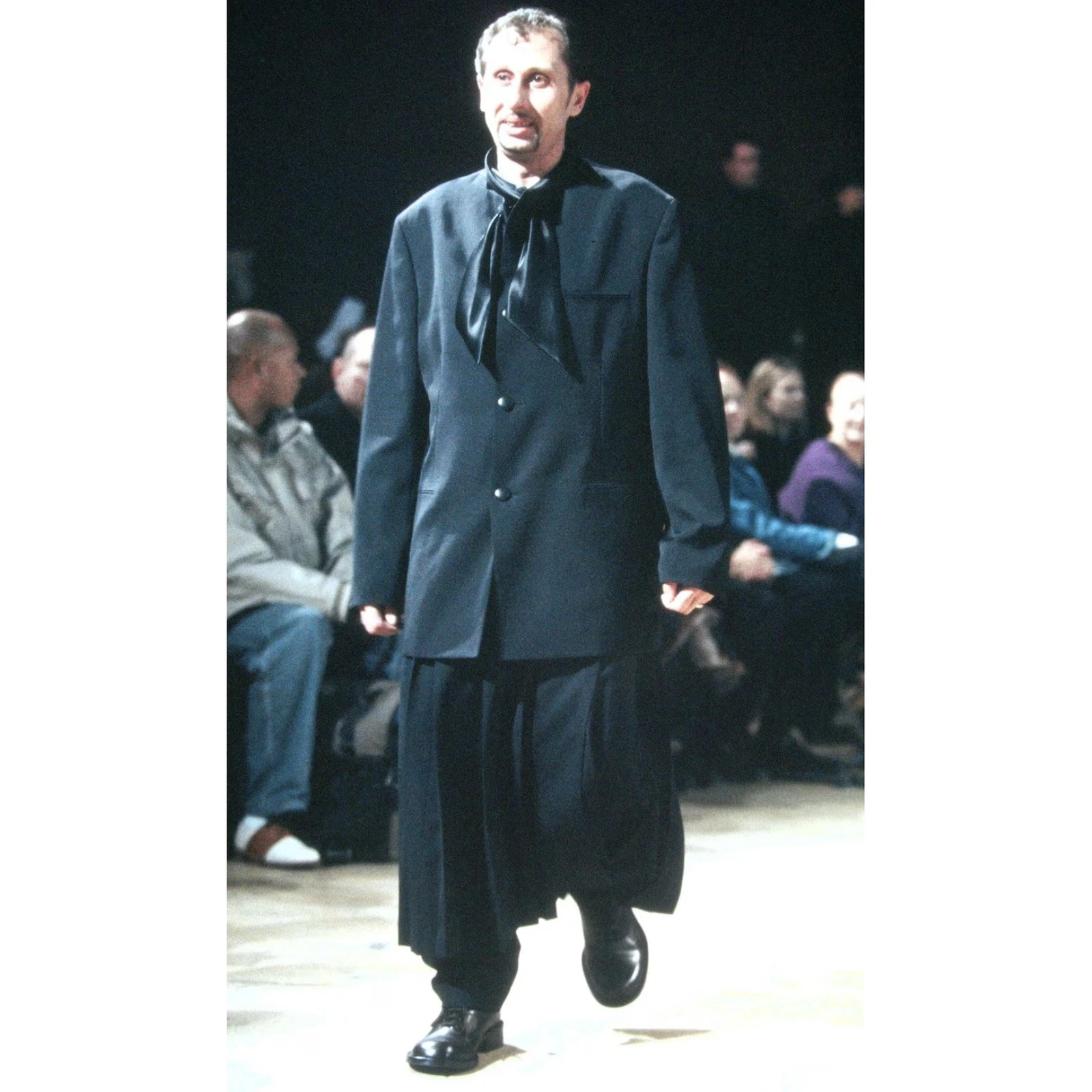 YOHJI YAMAMOTO Leather boots Noir vintage, passéist — photo 12