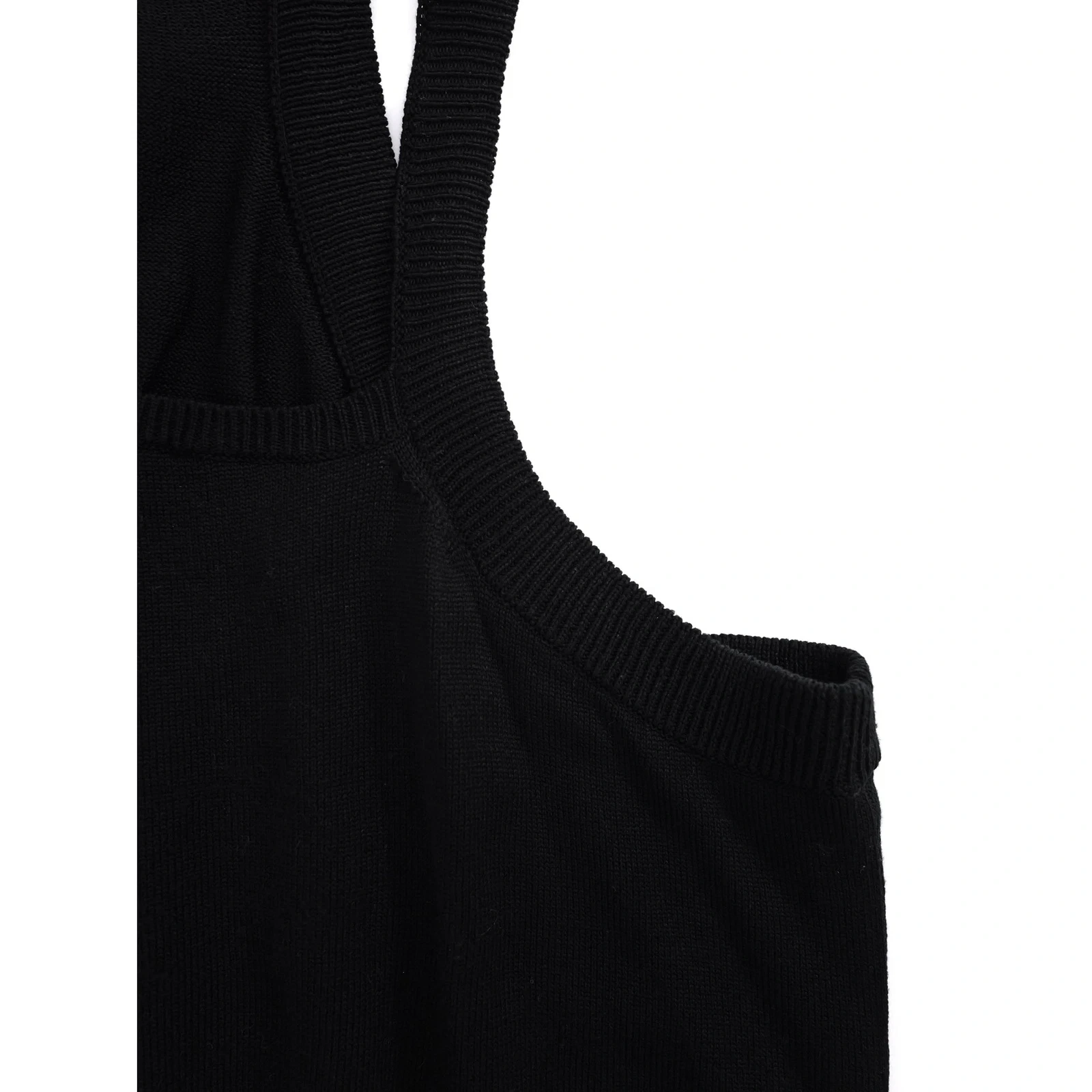 YOHJI YAMAMOTO Camisole Noir vintage, passéist — photo 3