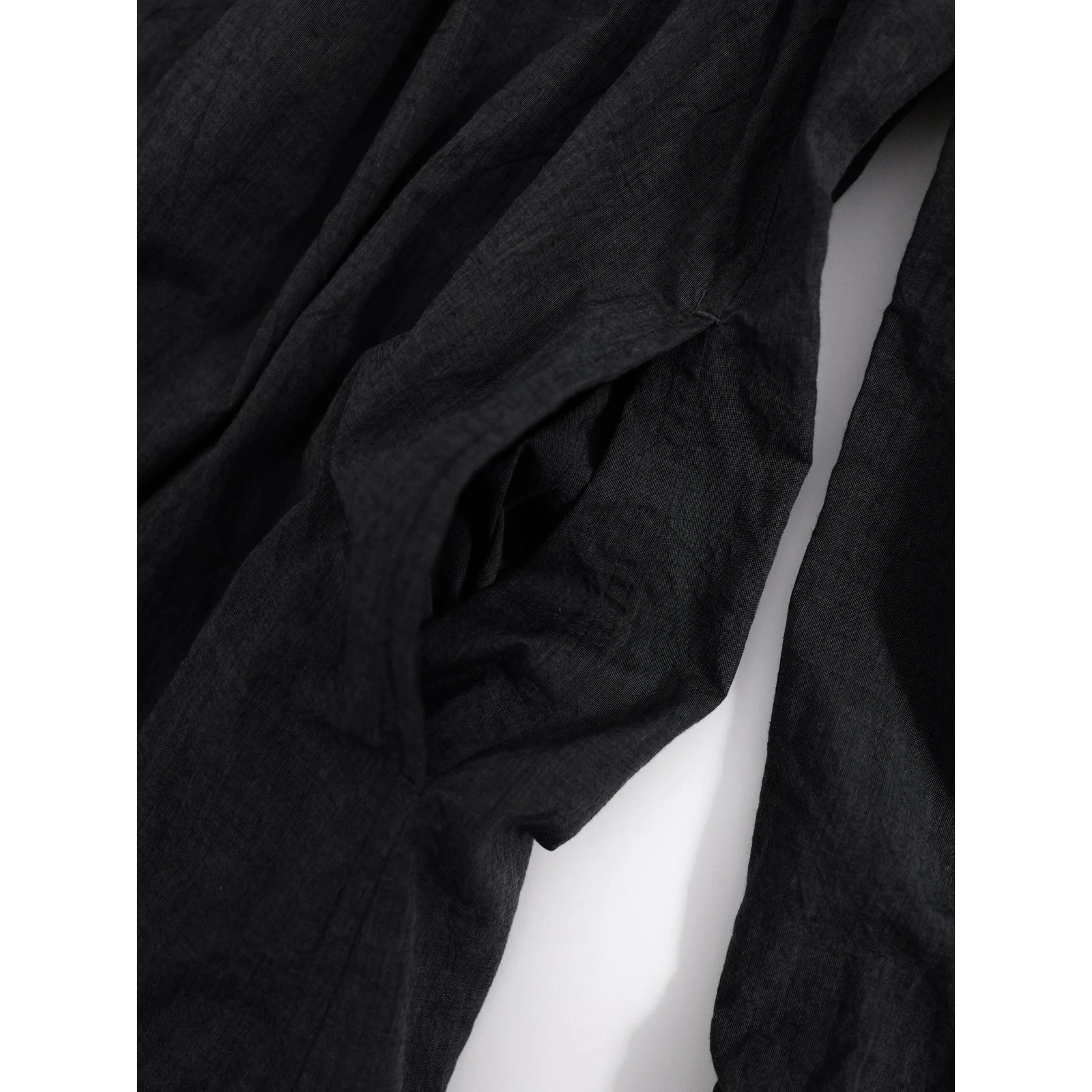 YOHJI YAMAMOTO Robe longue Anthracite vintage, passéist — photo 6