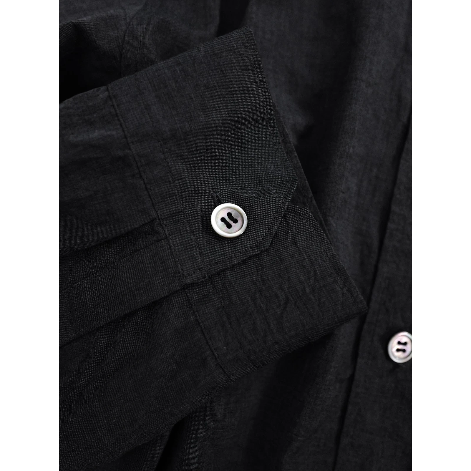 YOHJI YAMAMOTO Robe longue Anthracite vintage, passéist — photo 8