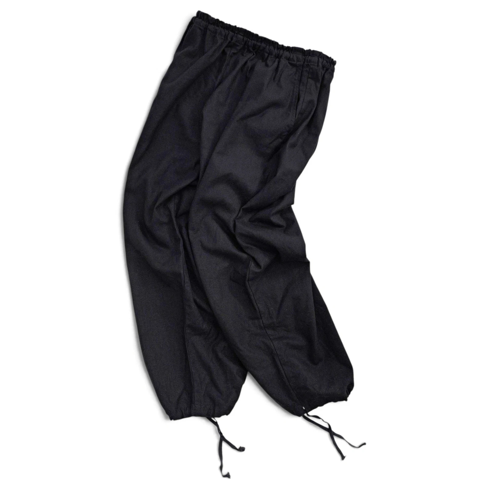 COMME DES GARÇONS Pantalon en lin Noir vintage, passéist — photo 1