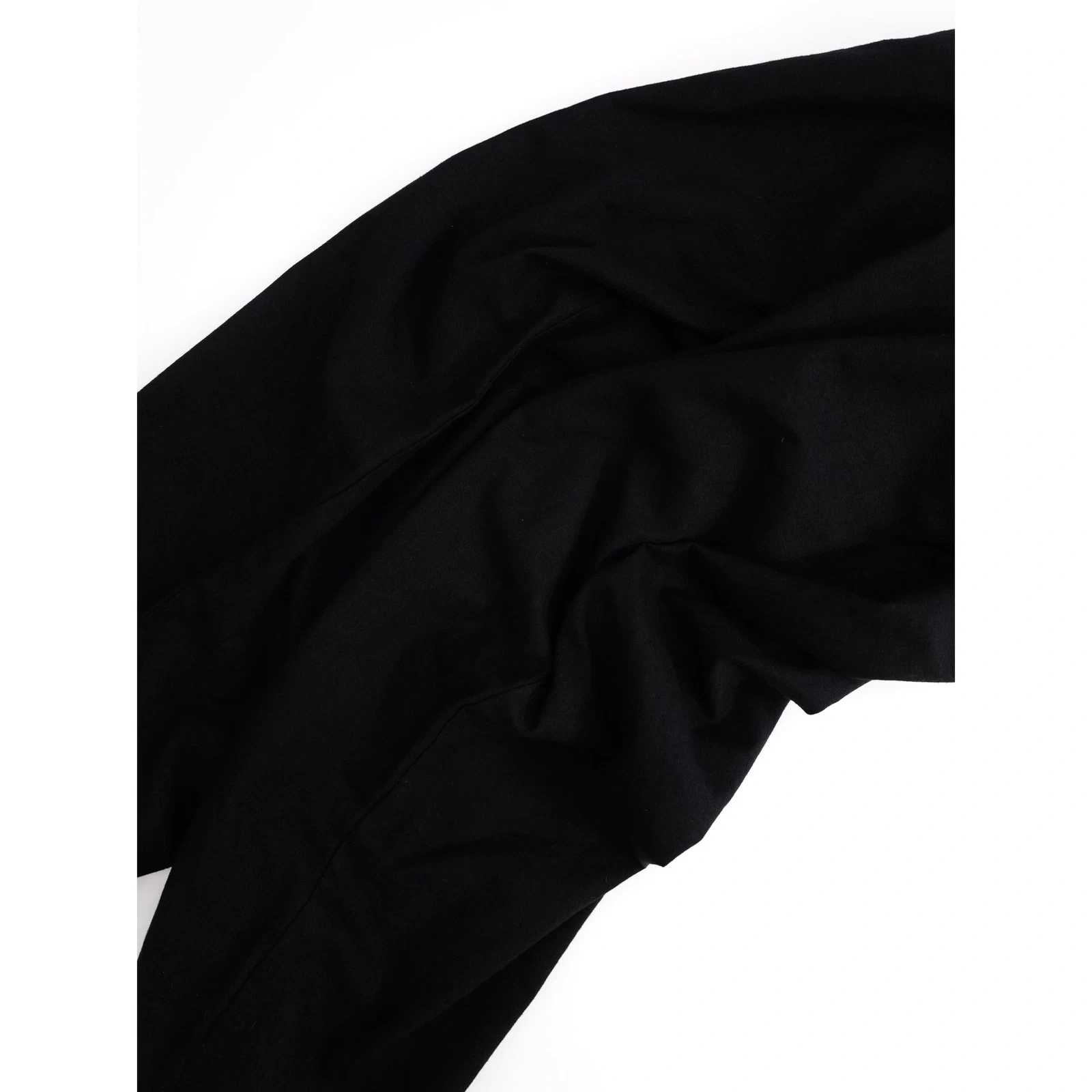 COMME DES GARÇONS Pantalon en lin Noir vintage, passéist — photo 2