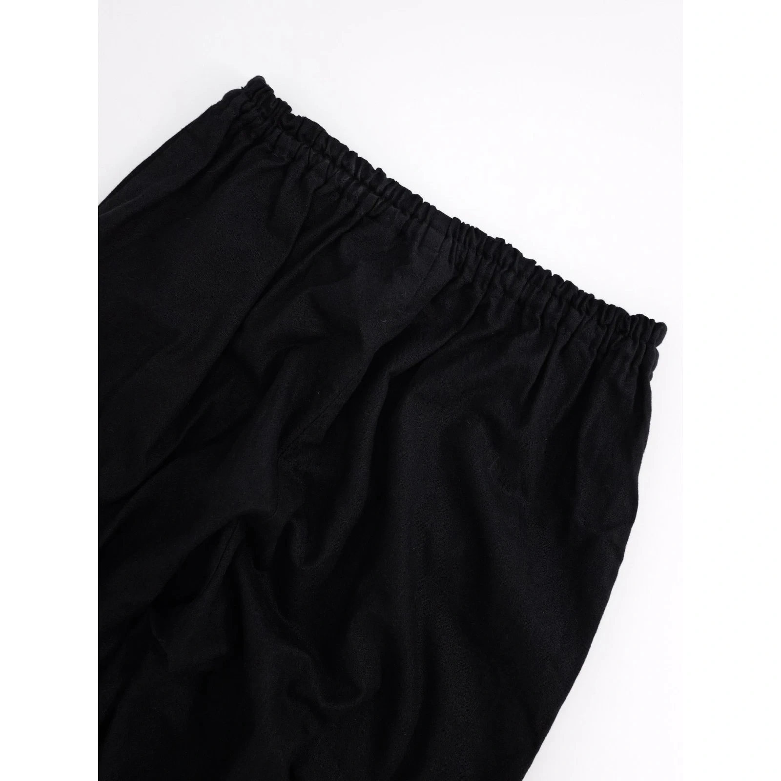 COMME DES GARÇONS Pantalon en lin Noir vintage, passéist — photo 11
