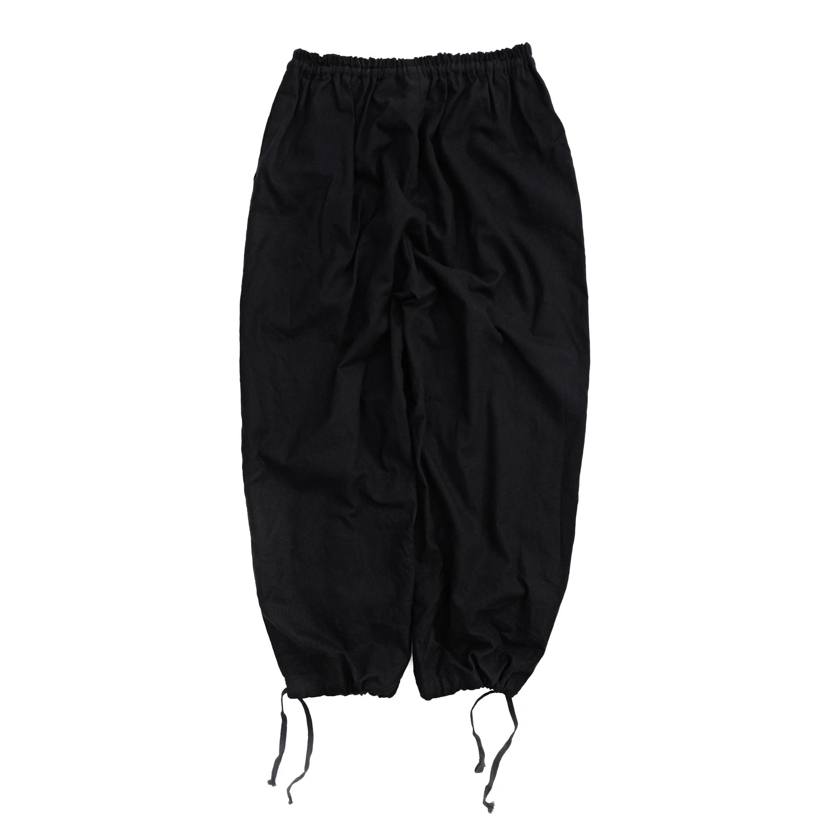 COMME DES GARÇONS Pantalon en lin Noir vintage, passéist — photo 10