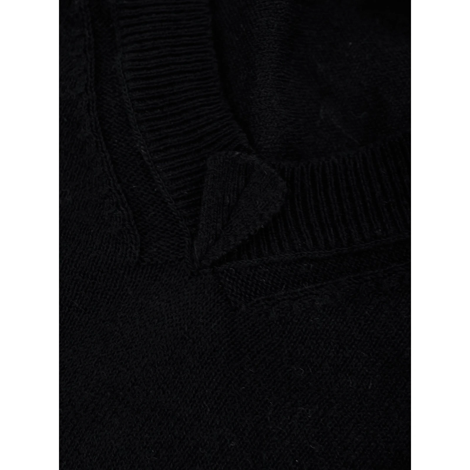 YOHJI YAMAMOTO Jumper Noir vintage, passéist — photo 5